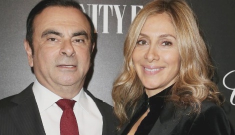 カルロス・ゴーンの再婚相手が美人で結婚披露宴も豪華(画像